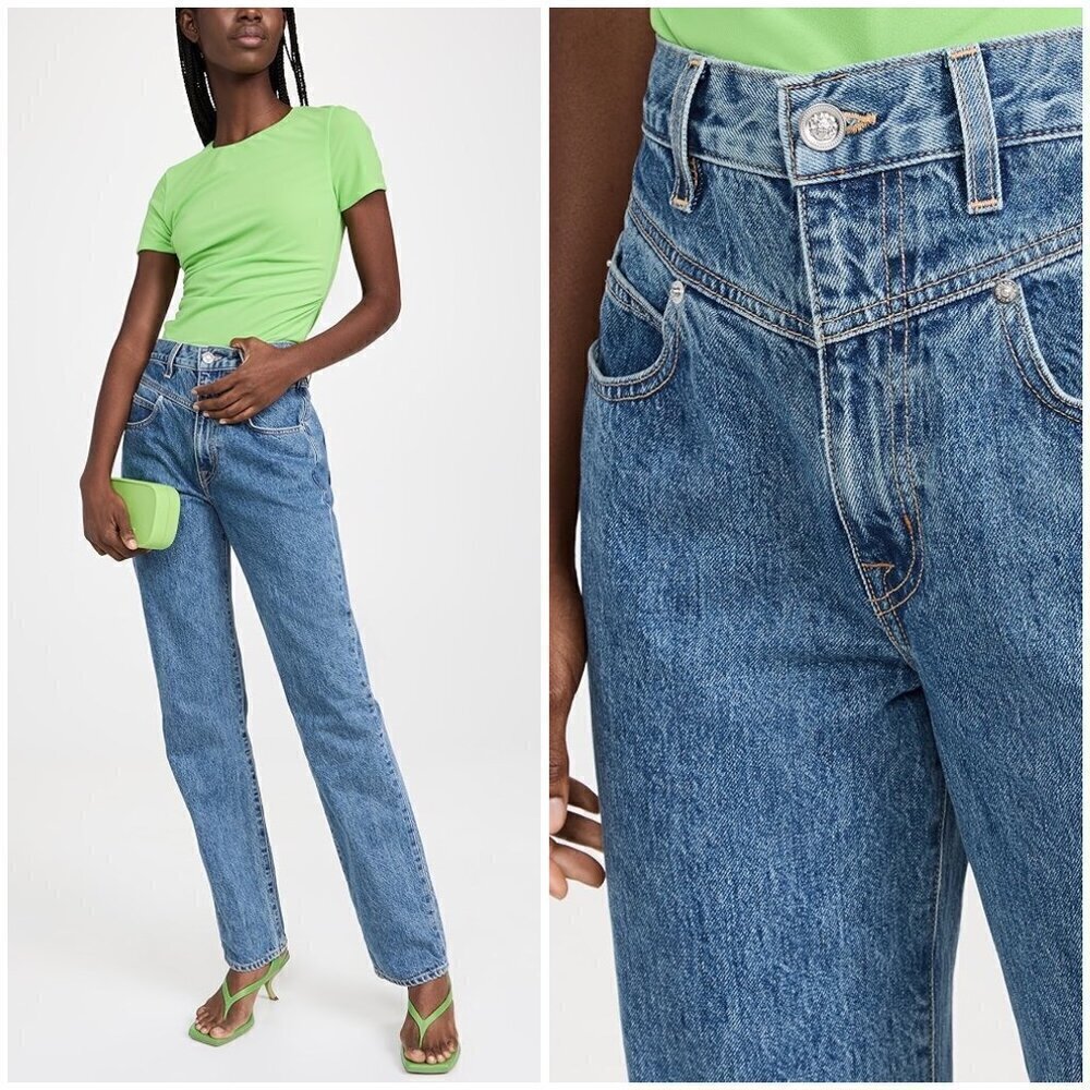 💕SLVRLAKE💕 London Double Yoke Jeans ~ Satisfaction Blue 30 NWT